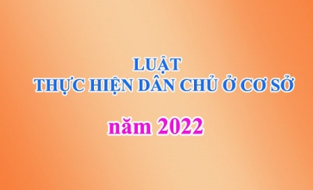 Luật số 10/2022/QH15 ngày 10/11/2022 về Thực hiện dân chủ ở cơ sở