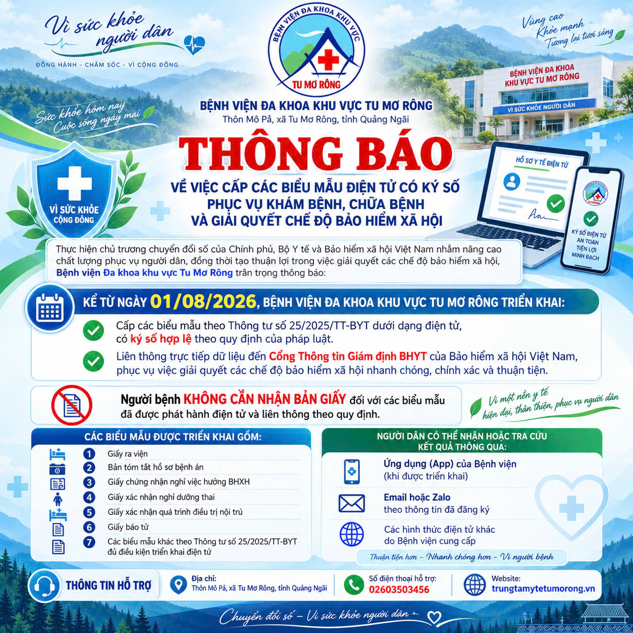 thông báo